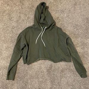 Cropped sweatshirt